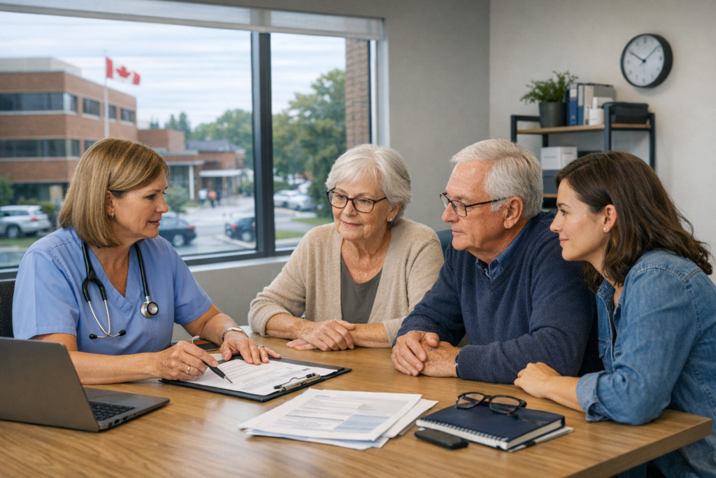Illustration representing home care planning for 2026